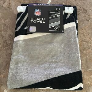 Brand new Raiders beach towel.